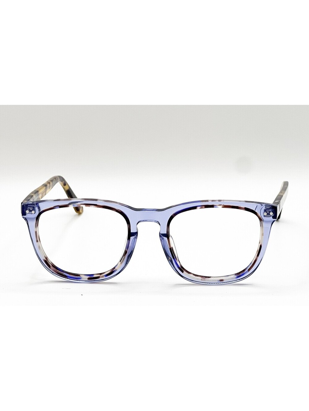 Muse 32-001893 Blue Tortoise Square Authentic Eyeglass Frames 49-20-145 - Picture 5 of 5